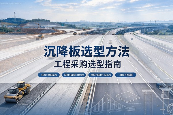 泸定沉降板选择方法
