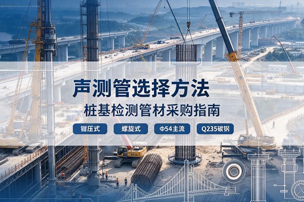 泸定声测管选型标准