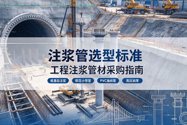 泸定注浆管选型标准